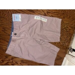 cat and jack boys mauve Pink long Flat Front shorts 14 NWT (WTF4)